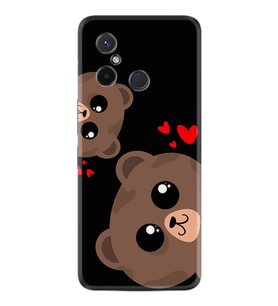 Xiaomi Redmi 12C Kılıf Silikon Desen Özel Seri Love Animals 1780