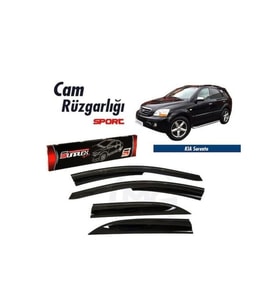 Kia Sorento 2007-2014 Cam Rüzgarlık Mugen Tip Sunplex Uyumlu