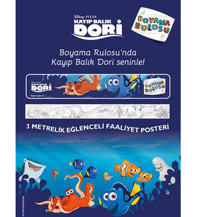 Kayıp Balık Dori Boyama Rulosu
