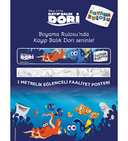 Kayıp Balık Dori Boyama Rulosu