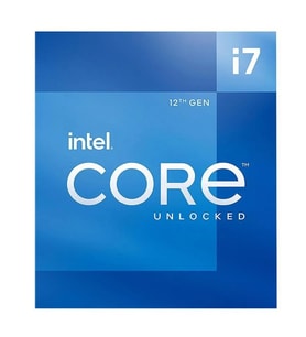 INTEL CORE i7 12700KF 20MB 12çekirdekli VGA YOK 1700p 125w Kutulu+Fanlı