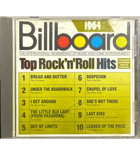 (Müzik CD sidir Plak Değildir) CD Bilboard 1964 Top Rock 'n' Roll Hits CD