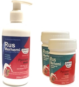 Olegovich Medicine Rus Merhemi Tüy Dökücü Azaltıcı Krem Merhem 250 ml 1 Ad + Rus Merhemi Genital Bö