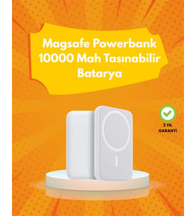 Kompakt Güçlü – Magsafe 10000 Mah İle Kablosuz Şarj Deneyimi