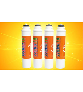 Waterlife Filtre Seti 1-2-3-5 Waterlife Su Arıtma Filtresi