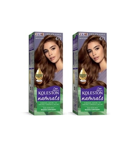 Naturals Saç Boyası Çikolata Kahve 6/7 2x Paket