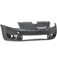 Skoda Octavia 3 2013-2017 Tampon Ön Sensorsuz Far Yikamali Nikelajsız Panjur 5E0807217BS1 Wisco