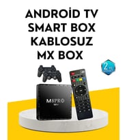 M8Pro Android TV Box ve Retro Oyun Konsolu – 10K Ultra HD Görüntü