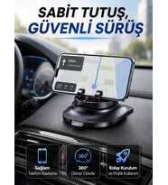Katlanabilir Araç İçi Telefon Tutucu Gizli Numaratörlü Telefon Standı