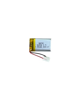 502030 3.7V 250 Mah Li-Polymer Pil (Devreli/1.5A)