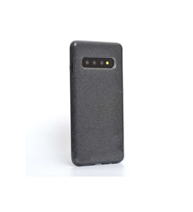 Samsung Galaxy S10 Uyumlu Kılıf Zore Shining Silikon (Siyah)
