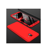 Samsung Galaxy J6 Plus Uyumlu Kılıf Zore Ays Kapak (Kırmızı)
