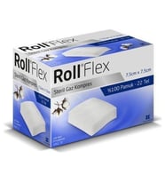 Roll Emici Gaz Kompres 7.5 cmx7.5 cm 100 Adet