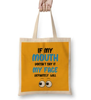 Sarcasm Funny Comment Quotes Gift - Sarcastic Women And Men Humorous Saying Bez Çanta Uzun Saplı