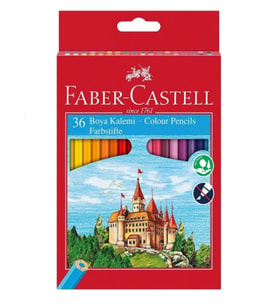 Faber Castell Kuru Boya Kalemi 36Lı
