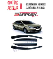 Renault Symbol 2013 Ve Üstü Mugen Cam Rüzgarlığı Ön-Arka