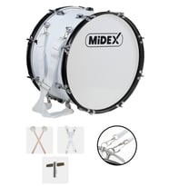 Midex BND-20 Bando Davulu 20 inç 51 cm Çap Profesyonel Bass Davul Seti