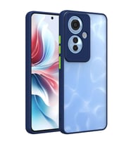 Oppo Reno 11F 5G Uyumlu Kılıf Zore Hux Kapak (Lacivert)