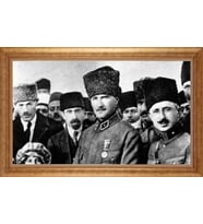 ALTIN ÇERÇEVELİ PASPARTULU TABLO CR275