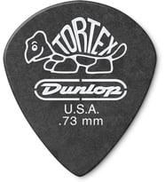 Jim Dunlop 482R.73 Gitar Penası, 0,73 Mm, Pitch Black