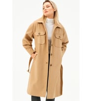 Z6777 DEWBERRY BAYAN PALTO-CAMEL