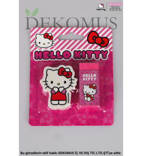 DEKOMUS İLE YENİ SEZON LİSANSLI HELLO KITTY 2'Lİ SİLGİ