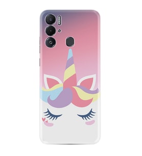 Tecno Pova Neo Kılıf Silikon Desen Özel Seri Sweety Unicorn 1737