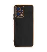 Xiaomi Redmi Note 12 Pro 5g Kılıf Volet Silikon - Siyah