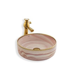 LENA TEZGAHÜSTÜ LAVABO E-7025