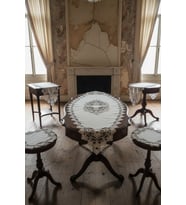 5 PARÇA SALON TAKIMI - KETEN KUMAŞ