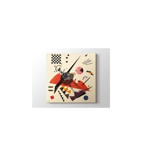 DBSanatevi Wassily Kandinsky - Orange Tablo 50 X 50 Cm