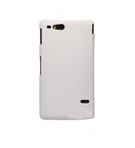 Nillkin Xperia Go ile Uyumlu Sert Kauçuk Kılıf Beyaz Renk