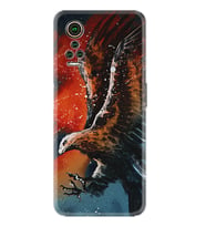 General Mobile GM 21 Pro GM 22 Pro Plus Kılıf Desemli Silikon Kartal Uçarken 1718