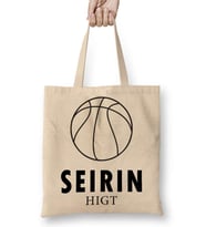 Kuroko Seırın High Naruto Anime One Piece Death Note Bez Çanta Uzun Saplı