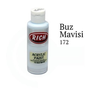 Rich Master Akrilik Boya 120 cc. 172 Buz Mavisi 