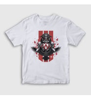 Presmono Unisex Çocuk Beyaz Bloodhound Apex Legends T-Shirt 231832tt