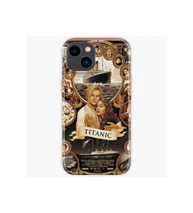 Samsung Galaxy A70 Uyumlu Titanic Tasarımlı Şeffaf Kılıf