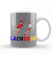 Lacrosse Girl Funny Lacrosse Kupa Bardak Porselen