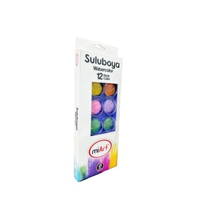 Miart Sulu Boya 28 mm 12 Renk