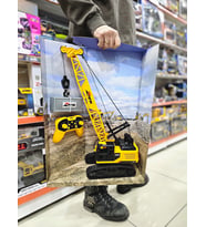 11 Kanallı Dev Boy 50 Cm Metal Uçlu Sesli Işıklı Duman Atan Uzaktan Kumandalı Vinç