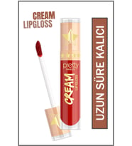 Pretty Beauty Cream Lipgloss & Uzun Süre Kalıcı Likit Ruj