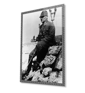 Atatürk Cam Tablo 4 mm Dayanıklı Temperli Cam
