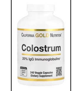 California Gold Nutrition Colostrum 240 Veggie Capsul.Usa Menşei.OZELSPORCUGIDALARIN'DAN 3847 (Renksiz)