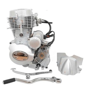 CG 200 cc Alt Motor Bölümü Komple