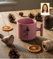 Kişiye Özel Karikatürlü Cute But Gemini İkizler Burcu T Pastel Kupa Doğum Günü Hediyesi