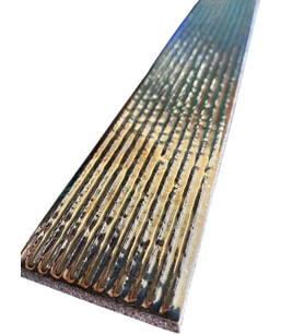 Armada Çini 5X40 FLAT Çizgili Bronz Çini Seramik