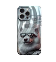 Durukar® iPhone 14 Pro Kılıf Crew Desenli Kapak - Köpek