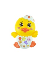 Oyuncak Ördek Sevimli Yavru Ördek Işıklı Sesli Mini Ördek 15 Cm