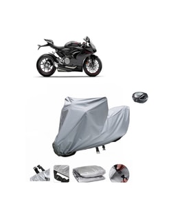 Ducati Panigale V2  Su Geçirmez Motosiklet Brandası ARKA ÇANTA UYUMLU