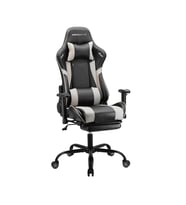 Adore Gaming ProX Ergo Oyuncu Koltuğu - Gri/Siyah S.Deri 71x126-136x77,5 cm (Gri - Siyah)